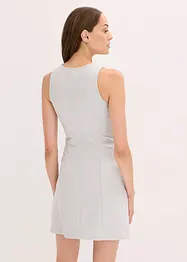 Robe courte à boutons décoratifs, bonprix
