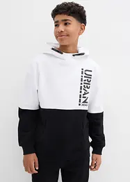 Sweat à capuche 100% coton, bonprix