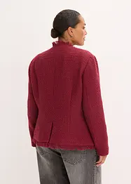 Veste en maille bouclette, bonprix