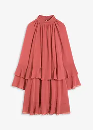Robe en mousseline à volants, bonprix