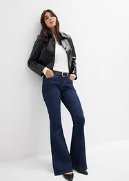 Jean flare taille mi-haute, bonprix