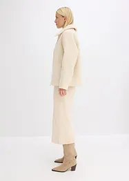 Blouson en maille bouclette douce, bonprix