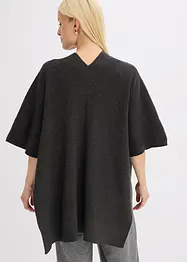 Cape oversize en maille, bonprix