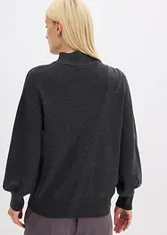 Pull à boutonnage asymétrique, bonprix
