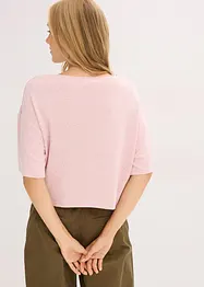 T-shirt court et boxy, bonprix