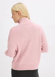 Gilet zippé en maille, bonprix