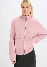 Gilet zippé en maille, bonprix
