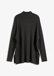 Pull forme cape en viscose mélangée, bonprix
