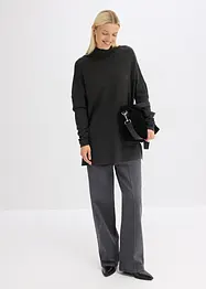 Pull forme cape en viscose mélangée, bonprix