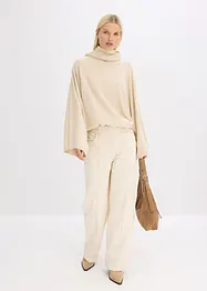 Pull en fine maille de viscose mélangée, bonprix