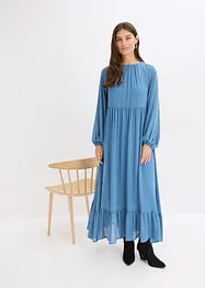 Robe longue en mousseline, bonprix