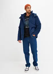 Lot de 2 T-shirts manches longues 100% coton, bonprix