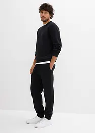 Pantalon de jogging chaud avec poches zippées pratiques, bonprix