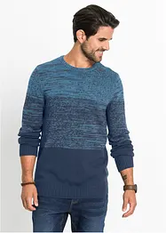Pull doux en fine maille, coupe ventre confort, bonprix