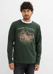 Lot de 2 T-shirts manches longues, bonprix