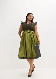 Dirndl avec tablier (ens. 2 pces), bonprix