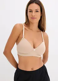 Soutien-gorge d’allaitement coton à coques sans armatures, bonprix