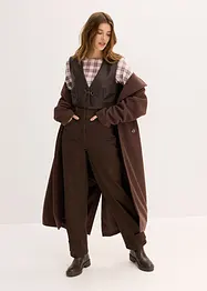 Gilet sans manches enduit, aspect vieilli, bonprix