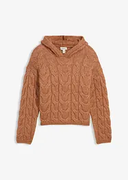 Pull doux en grosse maille contenant de la laine, bonprix