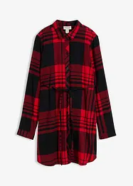 Chemisier long de grossesse/allaitement en flanelle, bonprix