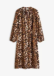 Robe midi en satin fluide, bonprix