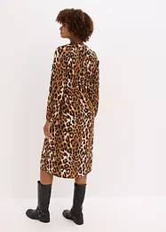 Robe midi en satin fluide, bonprix