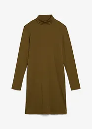 Robe en jersey côtelé extensible et épais, bonprix