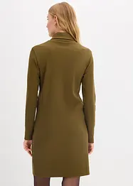 Robe en jersey côtelé extensible et épais, bonprix