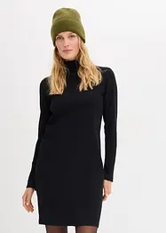Robe en jersey côtelé extensible et épais, bonprix
