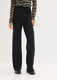 Pantalon en douce maille, viscose majoritaire, bonprix