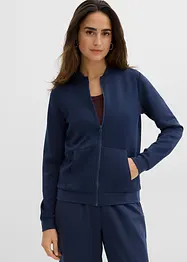 Sweat zippé en néoprène, bonprix