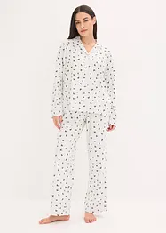 Pyjama oversize boutonné, bonprix