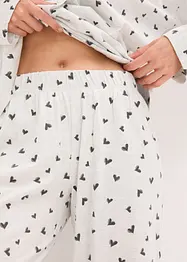 Pyjama oversize boutonné, bonprix