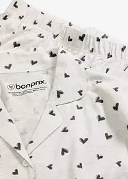 Pyjama oversize boutonné, bonprix