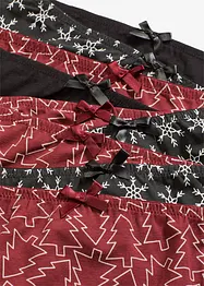 Lot de 5 slips femme coton, bonprix