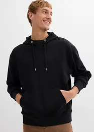 Sweat à capuche ample 100% coton, bonprix