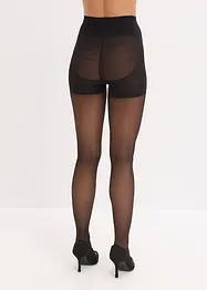 Collant opaque effet push up + ventre plat + ceinture confort + compression, 50den, bonprix