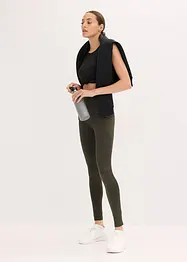 Legging thermique à détails réfléchissants et poche pour portable, bonprix