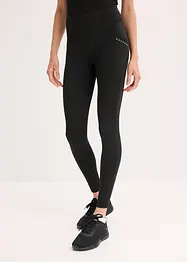 Legging thermique à détails réfléchissants et poche pour portable, bonprix