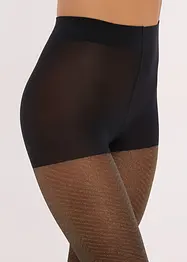 Collant 20den transparent à motif brillant, bonprix