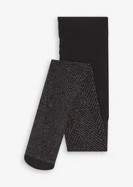 Collant 20den transparent à motif brillant, bonprix