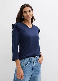 T-shirt en jersey coton et viscose, bonprix