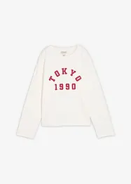 T-shirt manches longues 100% coton, bonprix