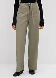 Pantalon en twill 100% coton, bonprix