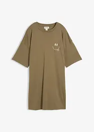 T-shirt long et oversize 100% coton, bonprix