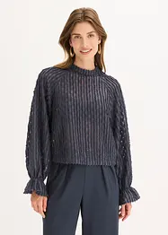 Blouse texturée, bonprix