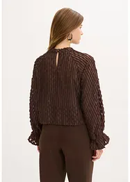 Blouse texturée, bonprix