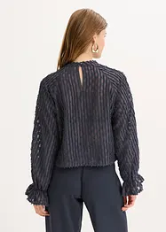 Blouse texturée, bonprix
