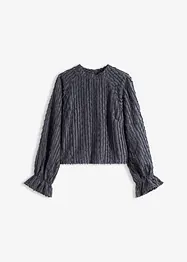 Blouse texturée, bonprix