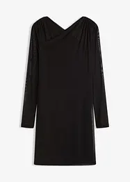 Robe en jersey mesh, bonprix